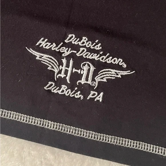 Harley-Davidson Logo Long Sleeve Shirt sz L - Picture 4 of 8